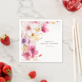 ラブ イズ イン ブルーム ブライダル シャワー スタンダードカクテルナプキン