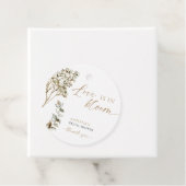 ラブ イズ イン ブルーム ブライダル シャワー パンパス グラス フェイバータグ (インサイチュ)