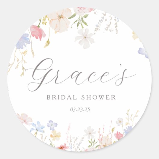 ラブ イズ イン ブルーム ブライダル シャワー フェアー タグ (正面)