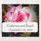 ラブ イズ イン ブルーム ローズ フード＆ドリンク ラベル セット (シングルラベル)