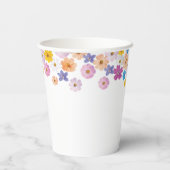 ラブ イズ イン ブルーム ワイルドフラワー ガーデン ブライズシャワー 紙コップ (裏面)