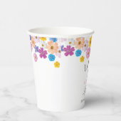 ラブ イズ イン ブルーム ワイルドフラワー ガーデン ブライズシャワー 紙コップ (右)