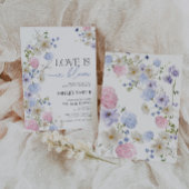 ラブ・イズ・イン・ブルーム 招待状 | 花のブライダルシャワー