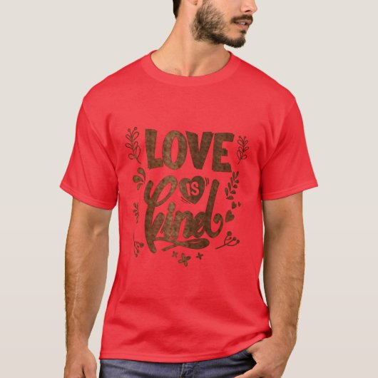 ラブ イズ カインド ガール Tシャツ (正面)