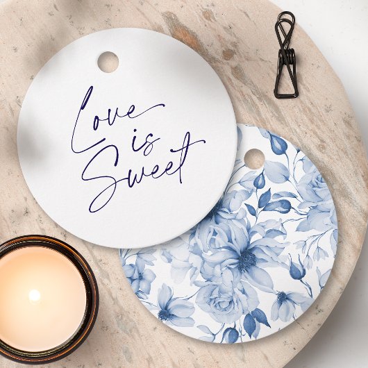 ラブ イズ スウィート ウェディング フェイバー タグ