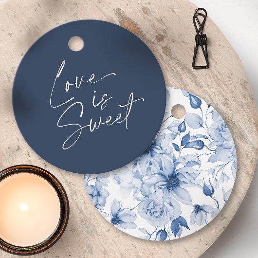 ラブ イズ スウィート ウェディング フェイバー タグ