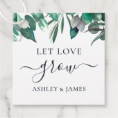 ラブ イズ スウィート タグ, ハンドメイド ギフト タグ, ウェディング フェイバータグ (正面)