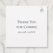 ラブ イズ スウィート タグ, 手作り ギフト タグ, ウェディング フェイバータグ (裏面)