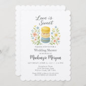 ラブ イズ スウィート - マカロン 招待状 (正面/裏面)