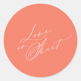 ラブ イズ スウィート - ロマンティック ラウンドシール