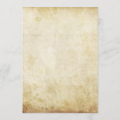 ラブ イズ スウィート - ヴィンテージ ウェディング サイン 招待状 (裏面)