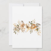 ラブ イズ ブリュイング ブライダルシャワー 招待状 (裏面)