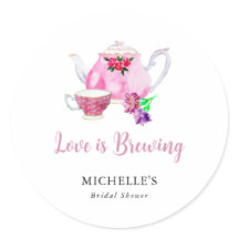 ラブ イズ ブリュイング ブライダル シャワー ティー パーティー