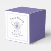 ラブ イズ ブリュイング ブライダル ティーパーティー フェイバーボックス (裏面サイド)