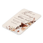 ラブ・イズ・ブリューイング　ブライダルシャワーのご案内 マグネット (左側)