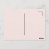 ラブ・イズ・ブリューイング　ブライダルシャワー招待状 ポストカード (裏面)