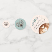 ラブ・イズ・ブリューイング　ブライダルシャワー コンフェッティ (正面)