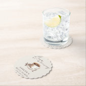 ラブ イズ ブリューイング ブライダル シャワー ペーパー コースター (インサイチュ)