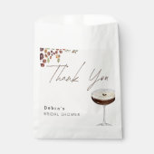 ラブ イズ ブリューイング モダン ブライズ シャワー フェイバーバッグ (正面)