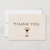 ラブ イズ ブリューハッピーウェディングシャワー サンキューカード (正面)