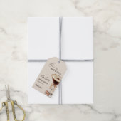 ラブ イズ ブリューハン ブライダルシャワー ギフトタグ (より糸付き)