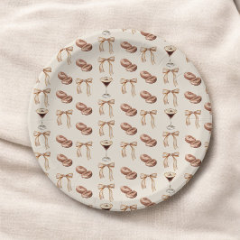 ラブ イズ ブリューピング エスプレッソ マティーニ ブライダル シャワー ペーパープレート