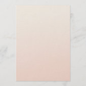 ラブ イズ ブリューリング コケッティ ピンク ウェディング シャワー 招待状 (裏面)