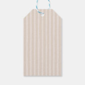 ラブ イズ ブルーイング コーヒー ブライダル シャワー ギフトタグ (裏面)