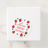 ラブ イズ ベリー スウィート フルーツ ブライダル シャワー フェイバータグ (インサイチュ)