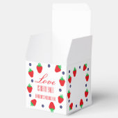 ラブ イズ ベリー スウィート フルーツ ブライダル シャワー フェイバーボックス (オープン)