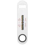 ラブ+イズ+ラブ レインボー LGBTQ スピード栓抜き (裏面)