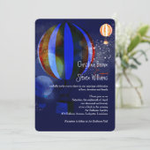 ラブ・イン・ザ・エア・バルーンズ・イブニング・ウェディング 招待状 (スタンド正面)