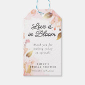 ラブ・イン・ブルーム ブライダルシャワー ギフトタグ (正面)
