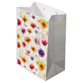 ラブ・イン・ブルーム ブライダルシャワー ミディアムペーパーバッグ (裏面アングル)