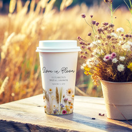 ラブ・イン・ブルーム　ブライダルシャワー 紙コップ