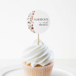 ラブ・イン・ブルーム ワイルドフラワー・ブライダルシャワー ラウンドシール