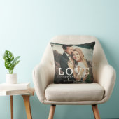 『ラブ·ウォイプラーズ·モダンオール·ブラシ台本カップル写真』 クッション (椅子)