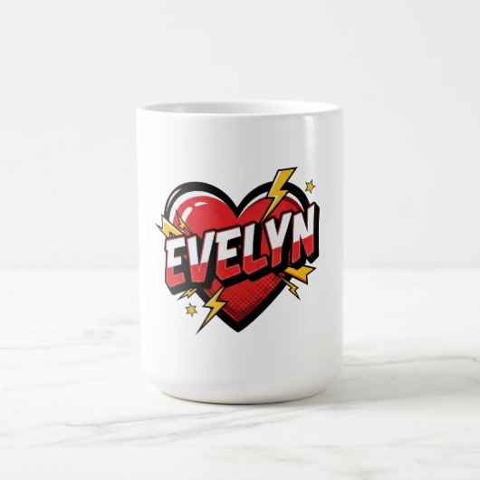 ラブ エブリン コーヒーマグカップ (中央)