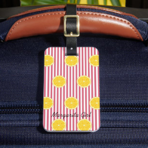ラブ オレンジ ナンタケット レッド ブライズメイド パーティー ギフト ラゲッジタグ