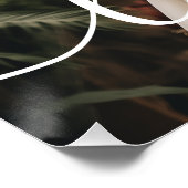 'ラブ' オーダーメイド カップル写真 ポスター (コーナー)