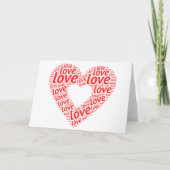 ラブ カード (正面)