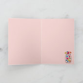 ラブ キャンディー バタフライ メッセージ メイソンジャー バレンタイン シーズンカード (内部)