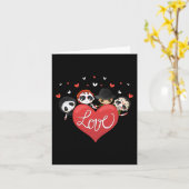 ラブ・キャンディ・ハート・キュー・キラー・ホラー・ムービー・アンチ・バル カード (黄色い花)