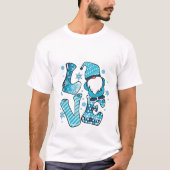 ラブ クリスマス Tシャツ (正面)