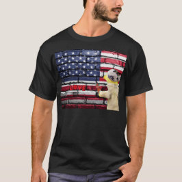 ラブ グラフィティ ウォール アート Tシャツ