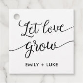 ラブ グロー ギフトタグ, シャワータグ フェイバータグ (正面)