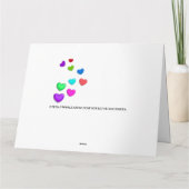 ラブ コンカーズ グリーティング カード (裏面)