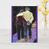 ラブ&コンフォート ブランク カード (黄色い花)