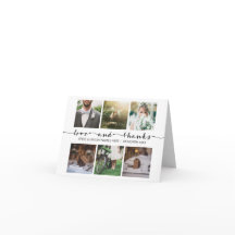 ラブ＆サンクス ウェディング タイポグラフィ ミニマリスト フォト