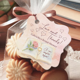 ラブ＆サンクス ニューチャプター ストーリーブック ブライズシャワー フェイバータグ